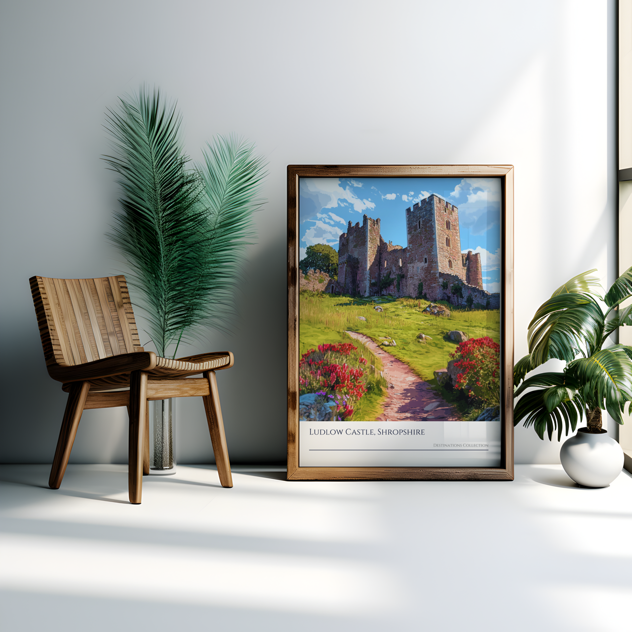 Ludlow Castle Poster