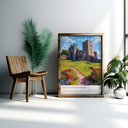 Ludlow Castle Poster