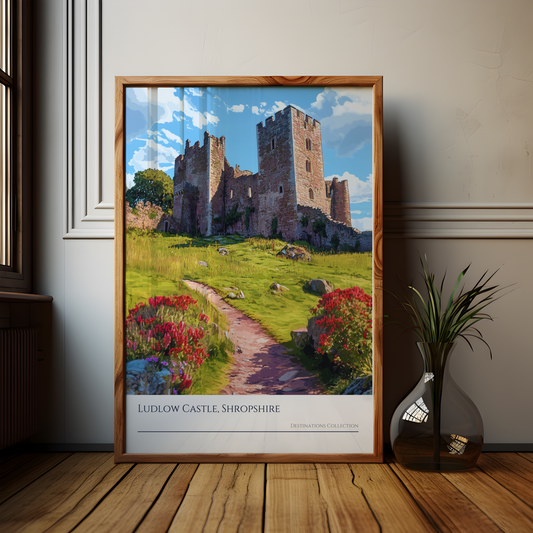 Ludlow Castle Poster