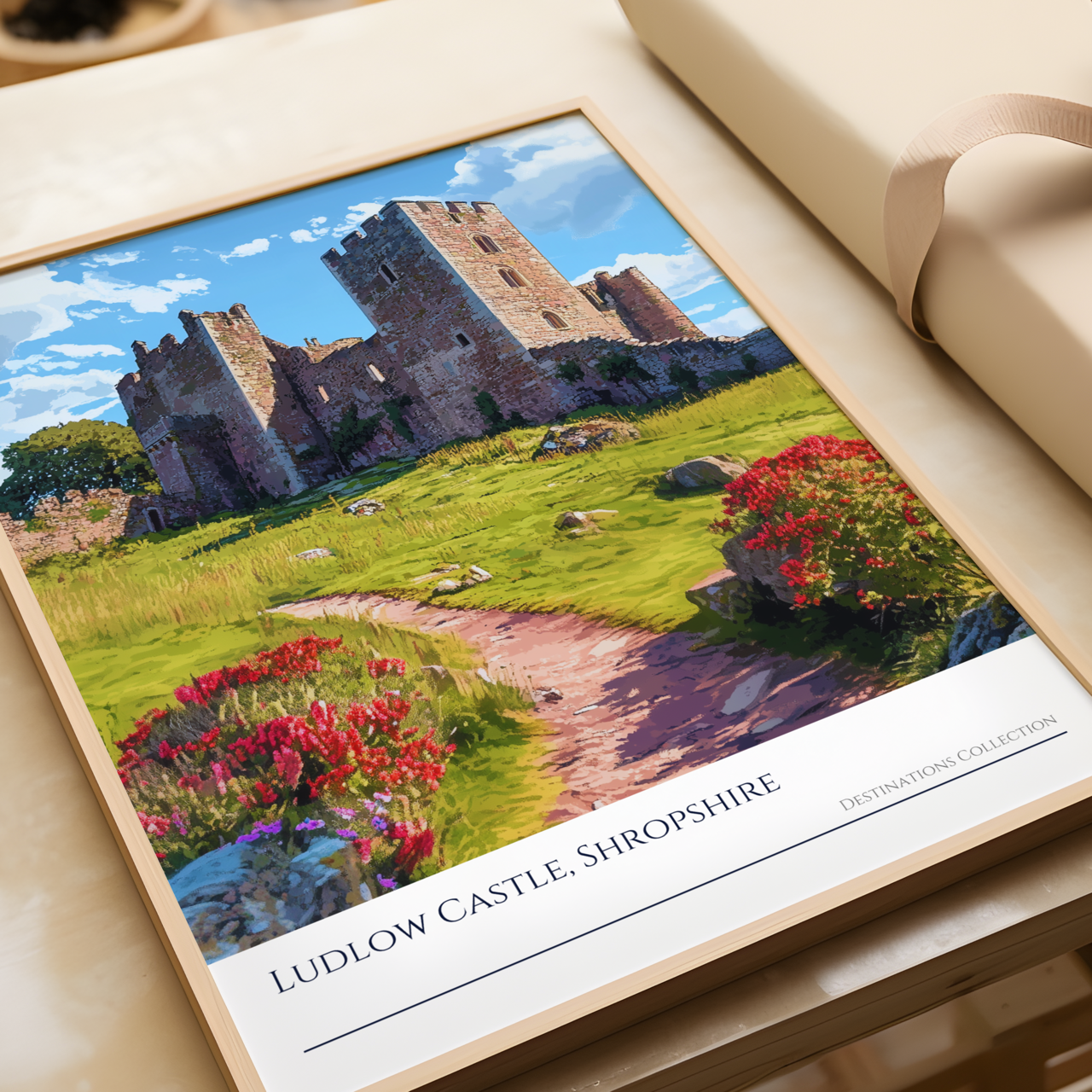 Ludlow Castle Poster