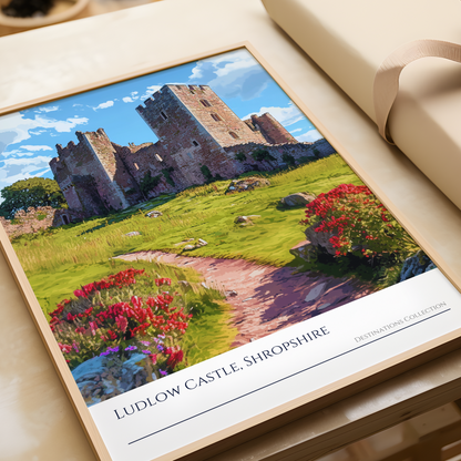 Ludlow Castle Poster