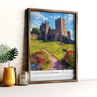 Ludlow Castle Poster