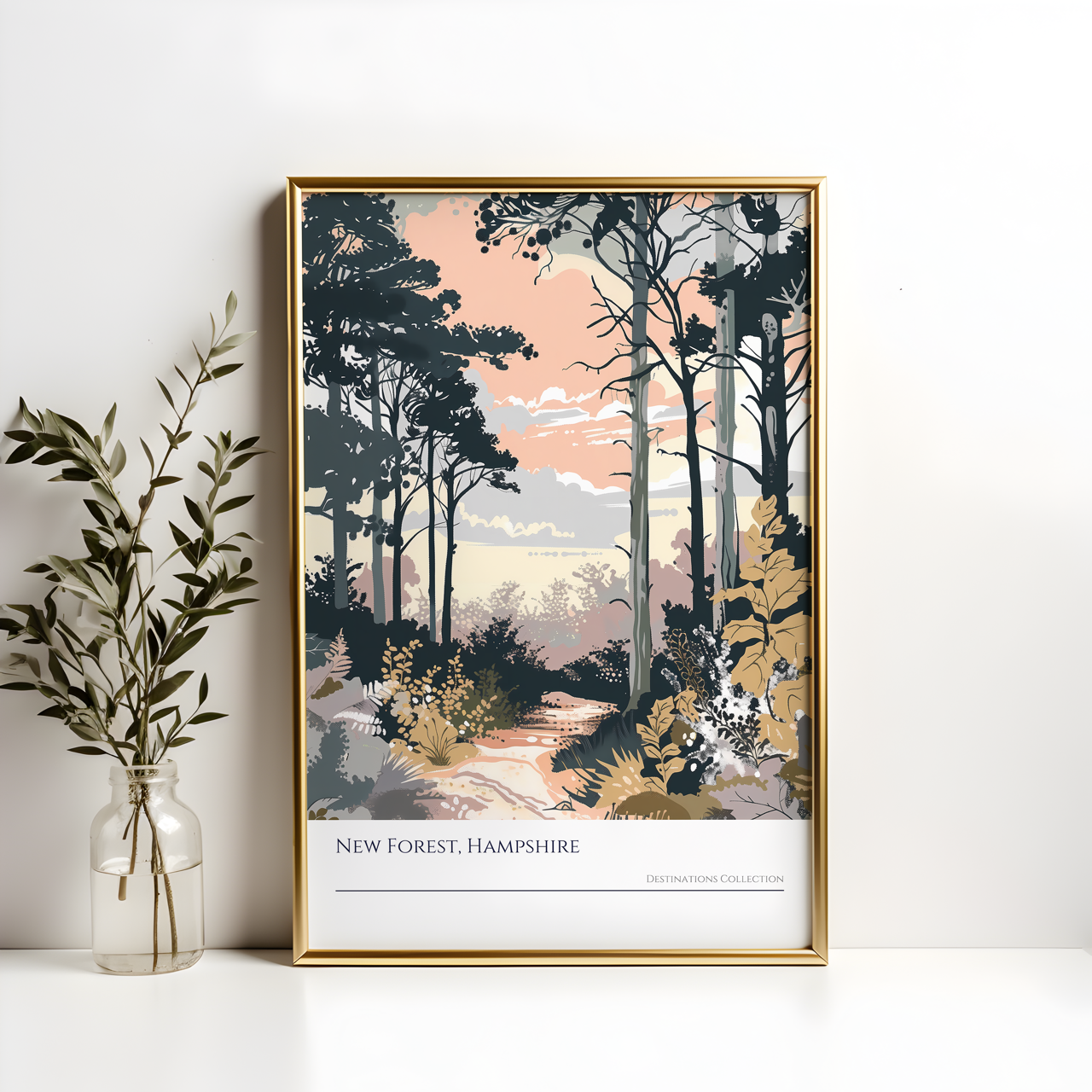 New Forest Hampshire Poster