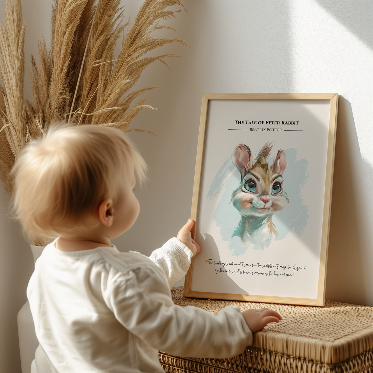 Squirrel Nutkin The Tale of Peter Rabbit Cartoon Poster