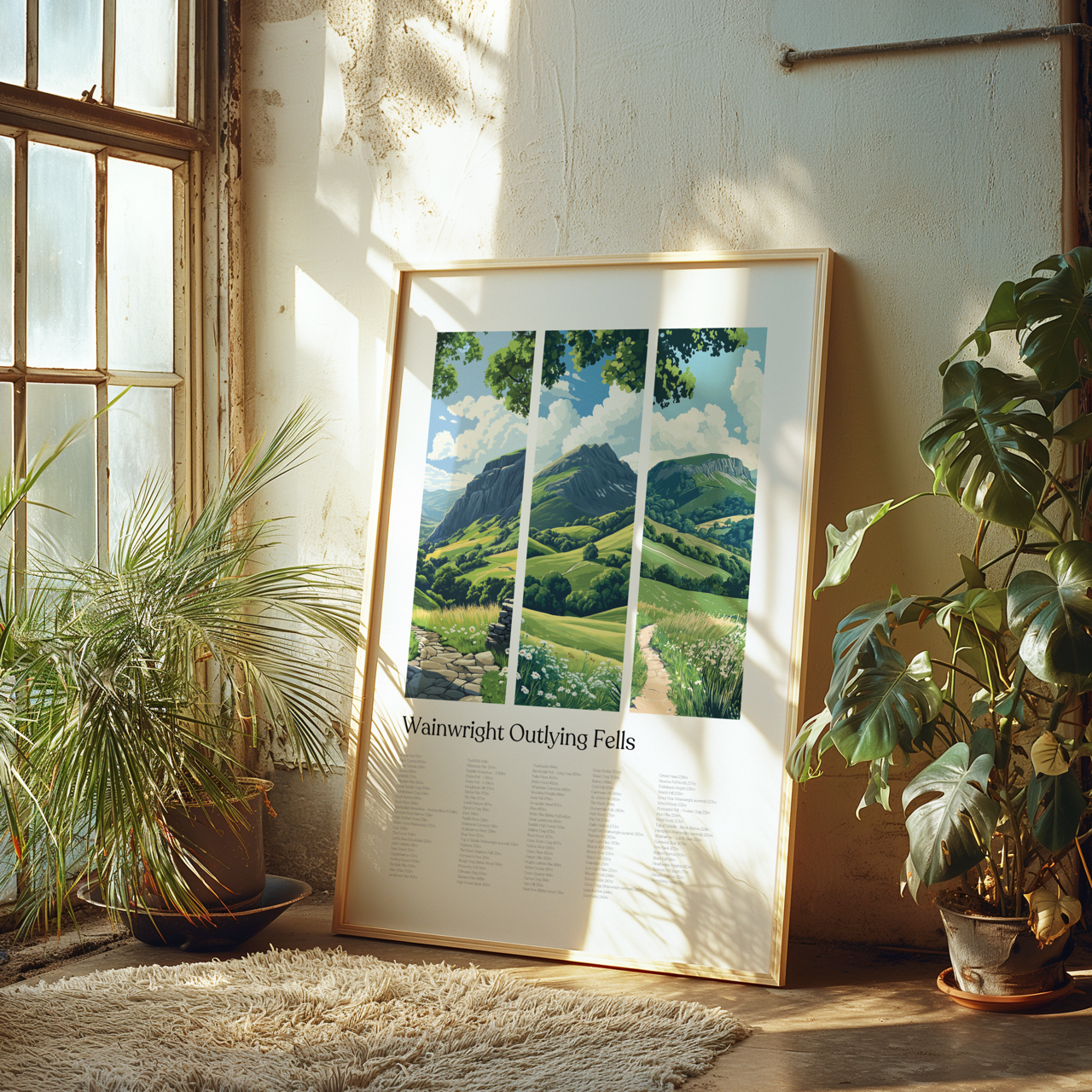 Wainwright Outlying Fells of Lakeland Poster