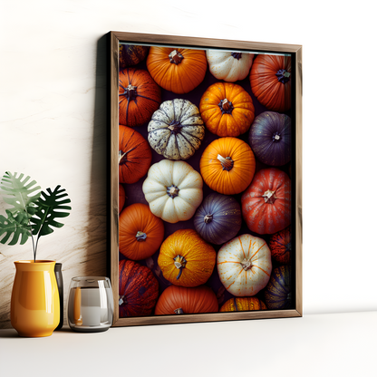 Tiny Pumpkin Autumn Poster