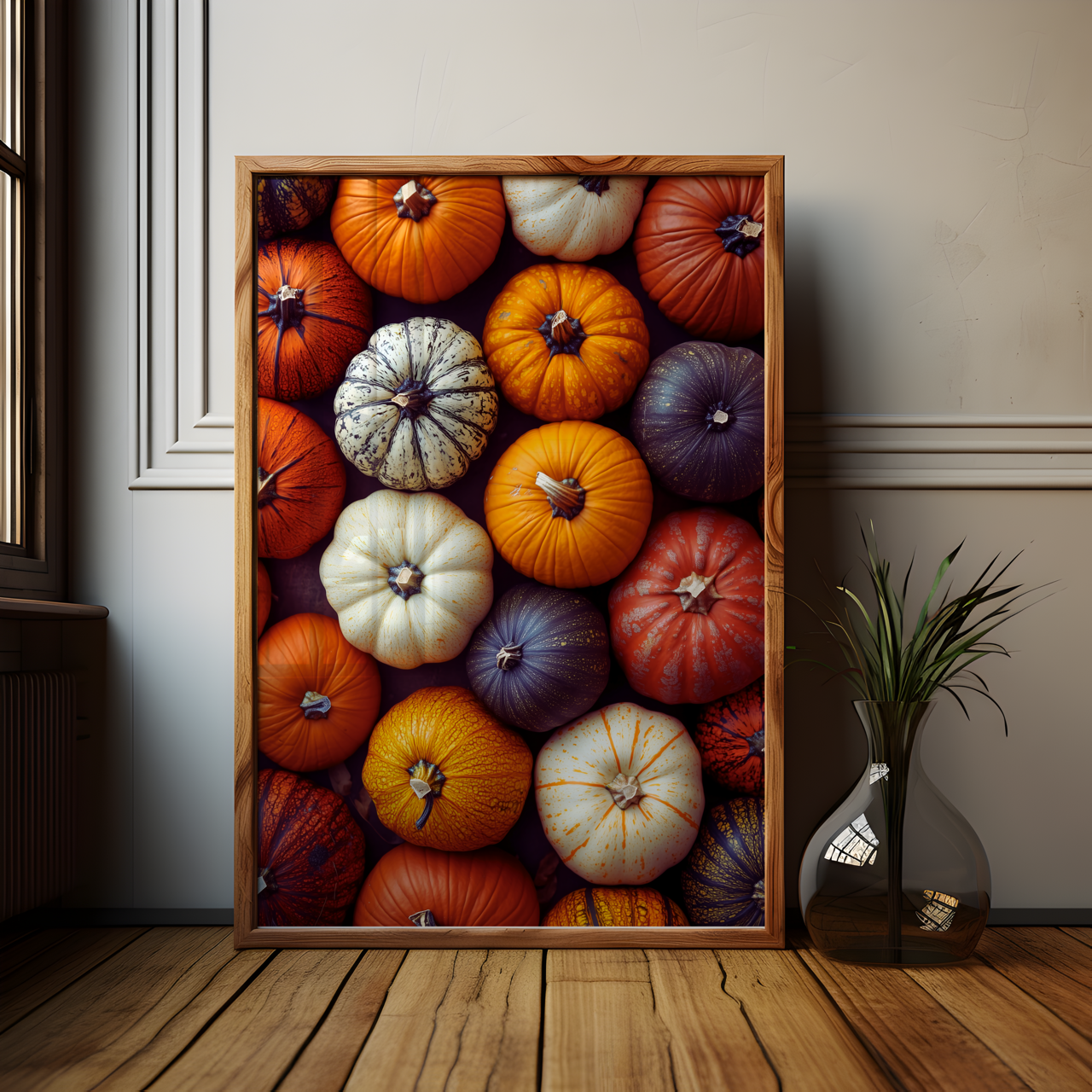 Tiny Pumpkin Autumn Poster