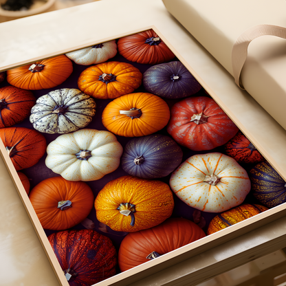 Tiny Pumpkin Autumn Poster