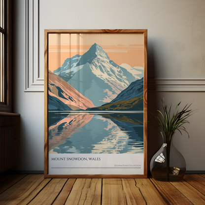 Mount Snowdon Wall Art Poster