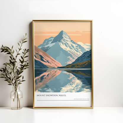 Mount Snowdon Wall Art Poster