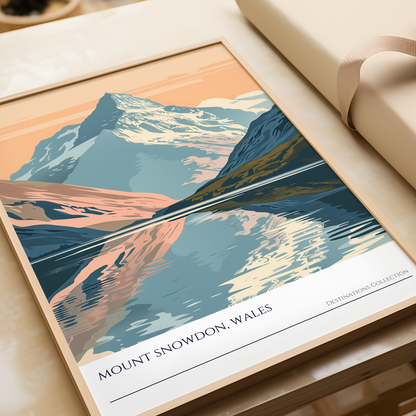 Mount Snowdon Wall Art Poster