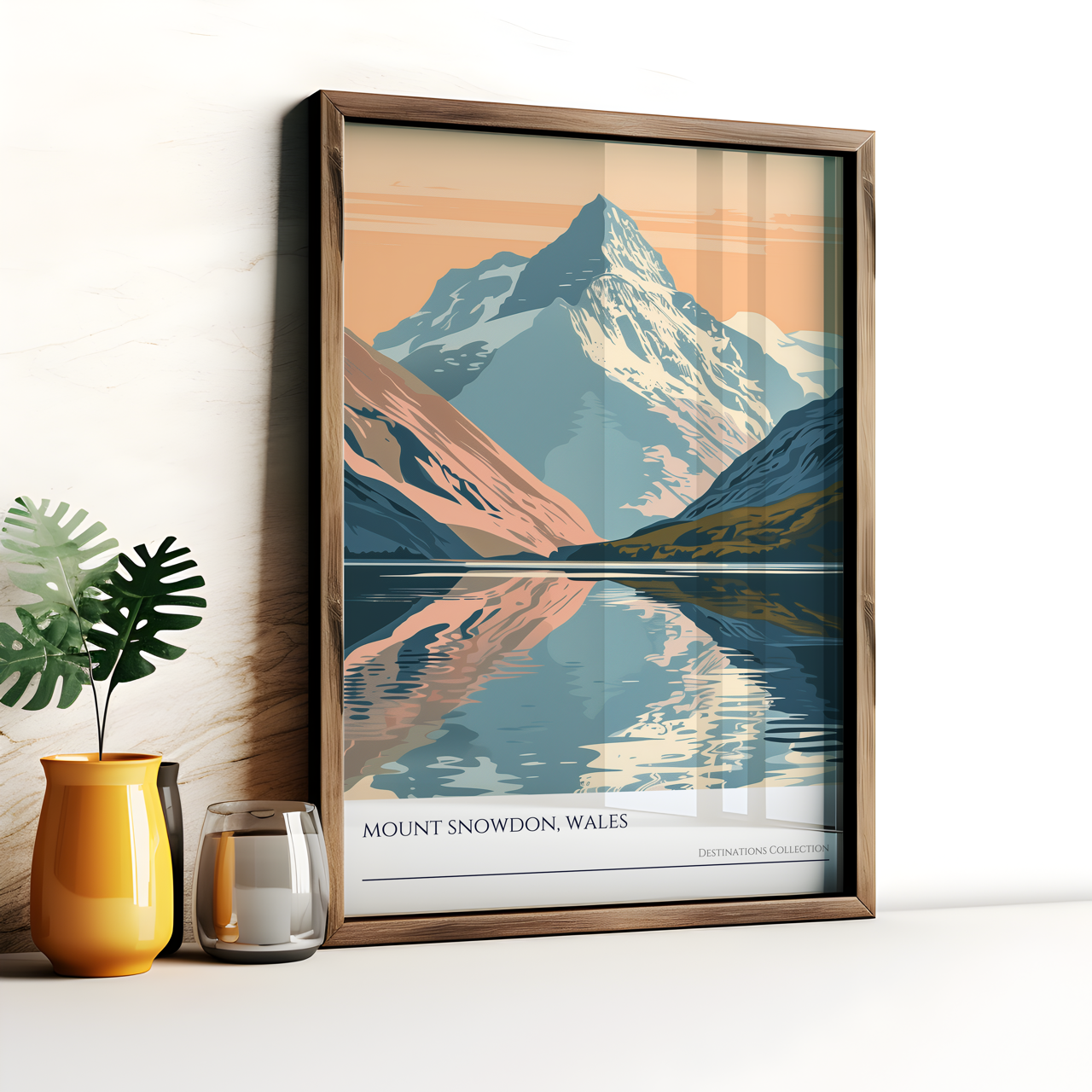 Mount Snowdon Wall Art Poster