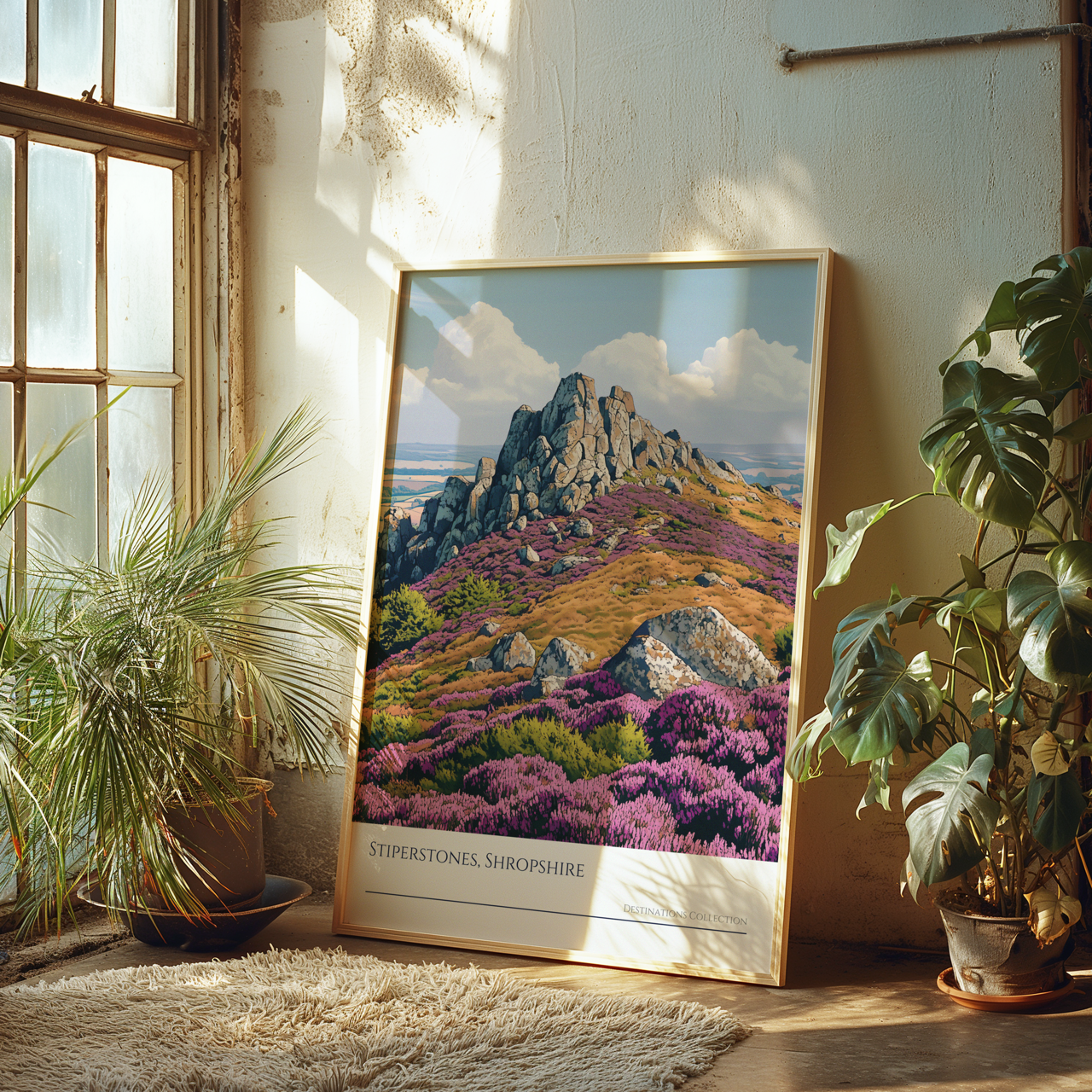 Stiperstones Shropshire Hills Poster