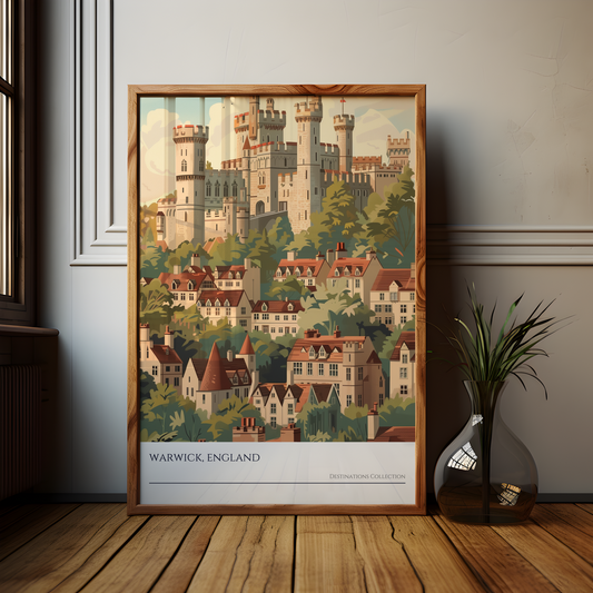 Warwick Castle Poster