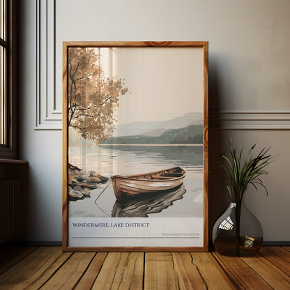 Windermere Lake District Poster