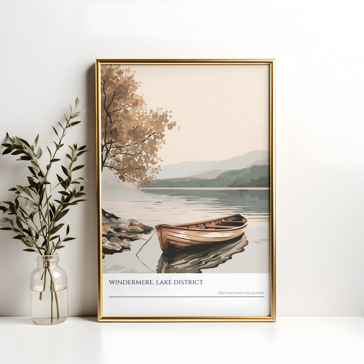 Windermere Lake District Poster