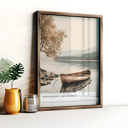 Windermere Lake District Poster