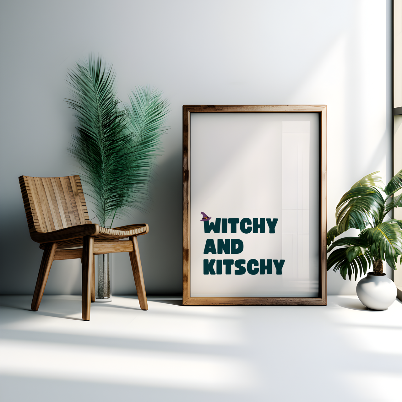 Witchy and Kitschy Poster