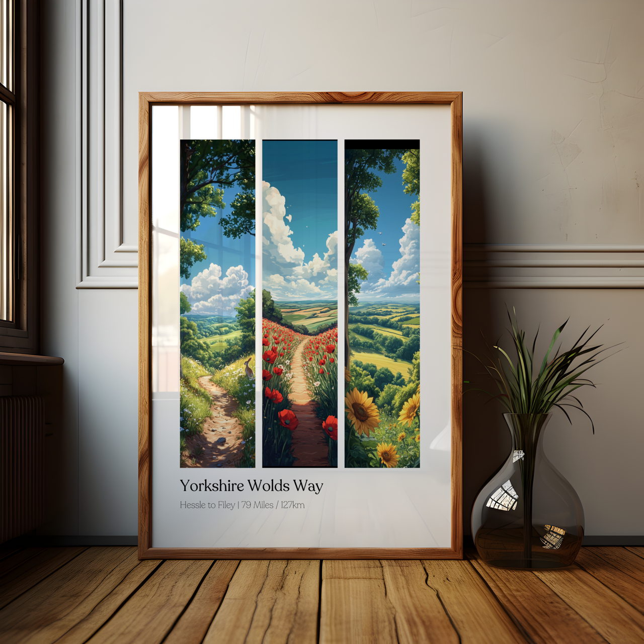 Yorkshire Wolds Way Poster