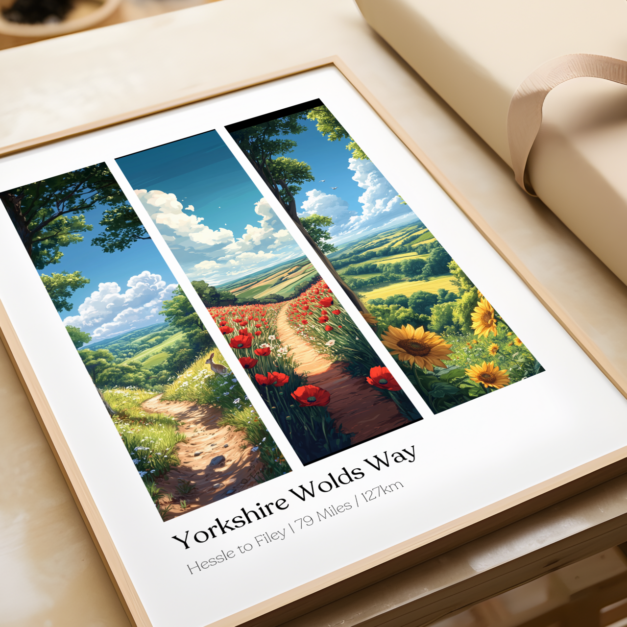 Yorkshire Wolds Way Poster