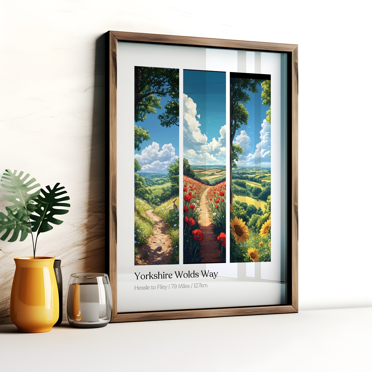 Yorkshire Wolds Way Poster