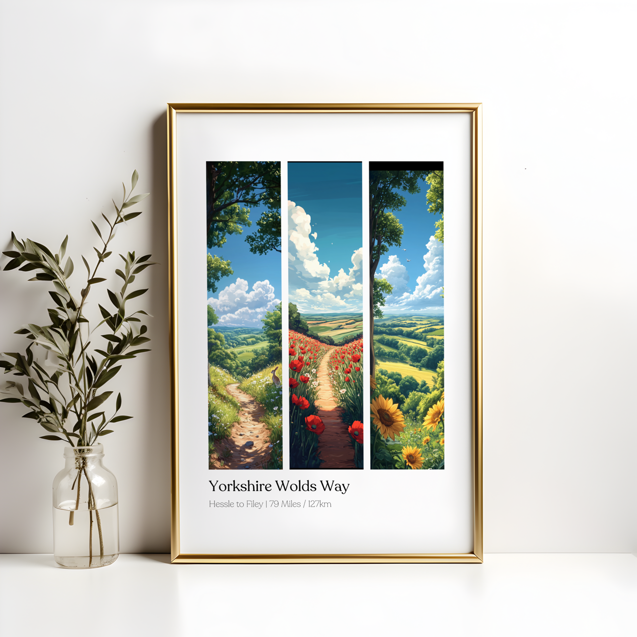 Yorkshire Wolds Way Poster